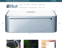 Tablet Screenshot of macminivault.com